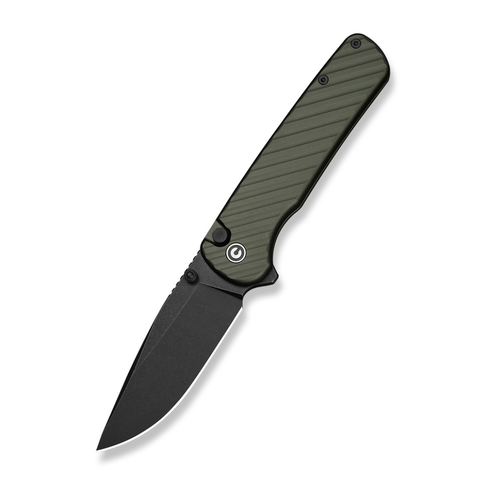 410257.970 Ніж складаний туристичний Civivi Iron Tide (8.2 см) 14C28N / Aluminum зелений - Зображення 1