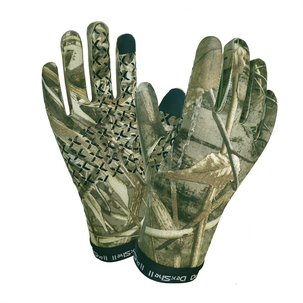 5004301.970 Рукавички водонепроникні Dexshell StretchFit Gloves, р-р L/XL, камуфляж - Зображення 1