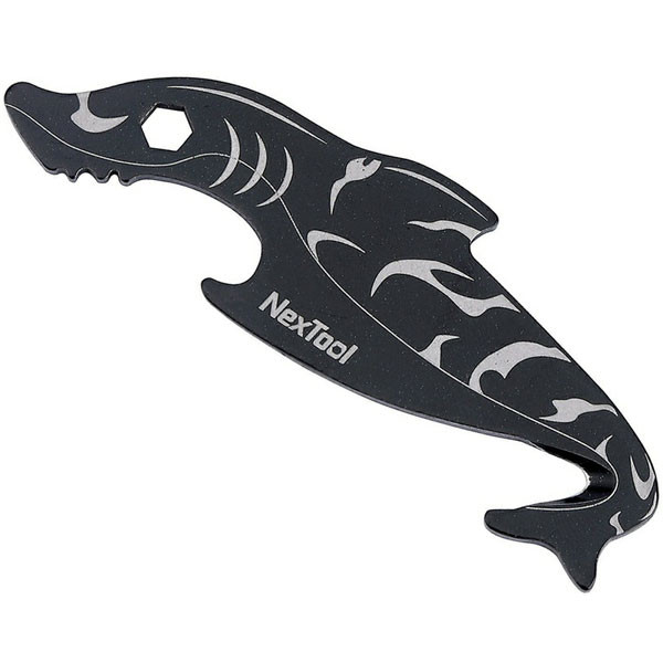 66057 Міні-Мультитул NexTool EDC box cutter Shark KT5521Black - Зображення 1