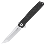 Ніж складаний туристичний Ruike P127-CB, (9.1 см) 14C28N / G10 + carbon fiber чорний
