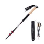 Трекінгові палиці Naturehike NH20DS003, 135 см, чорний/червоний, 2 шт