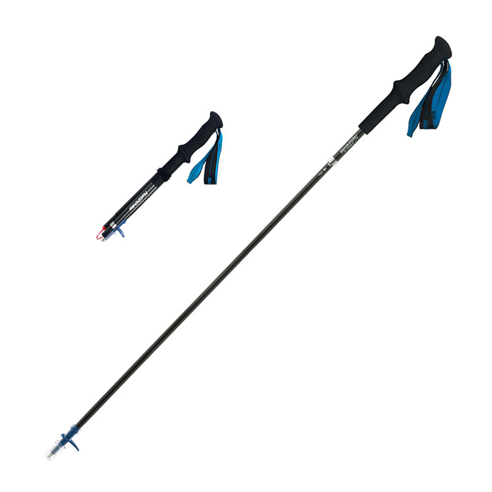 6927595748510 Трекінгова палиця Naturehike ST07 NH18D010-Z, 115-135 см, блакитна - Зображення 1