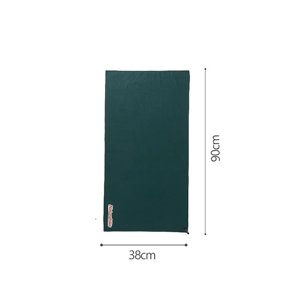 6976023925450 Рушник швидковисихаючий Naturehike CNK2300SS010, 90*38, темно-зелений - Зображення 1