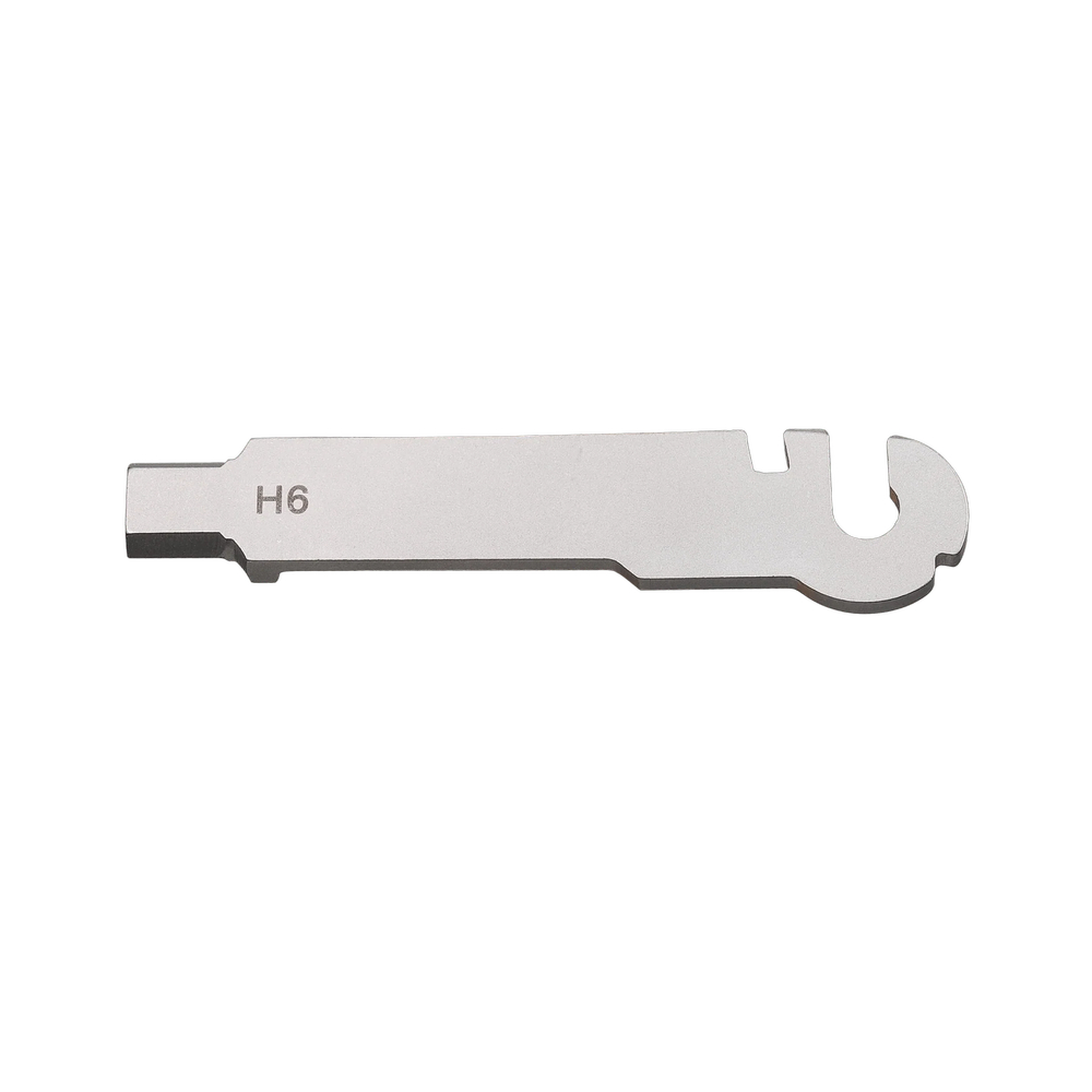 6mm-hex-wrench-short-2-slots-336166 Змінний інструмент FTS2-3 до мультитула Roxon Flex S804 (шестигранний ключ 6 мм) - Зображення 1