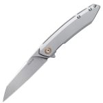 Ніж складаний туристичний Ruike P831S-SA, (8.5 см) 14C28N / 3cr14n сірий