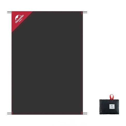 9013982.970 Килимок для пікніка водостійкий надлегкий Naturehike Moisture Picnic Mat NH17D050-B, 120x70 см, чорний - Зображення 1