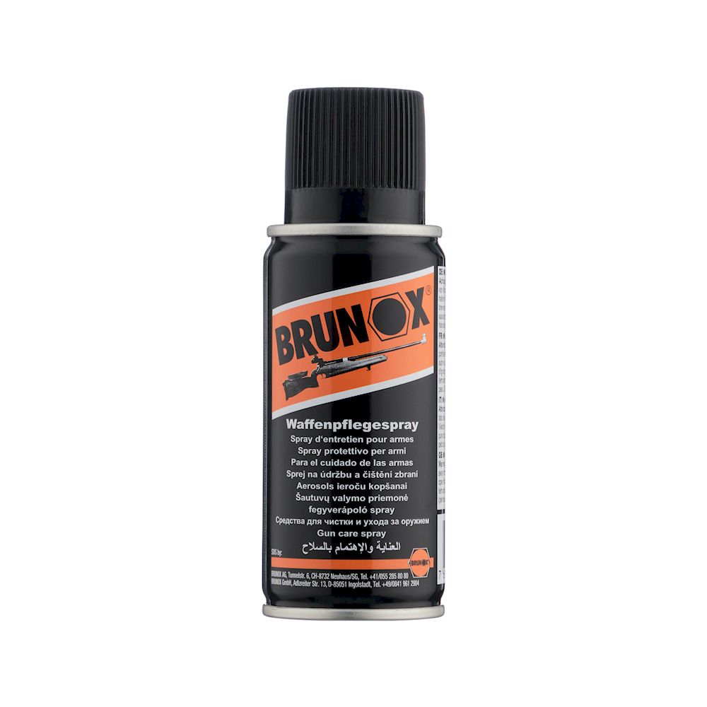 BRG010TS.jpg Антикорозійний захист і мастило для зброї, спрей Brunox Gun Care 100ml - Зображення 1