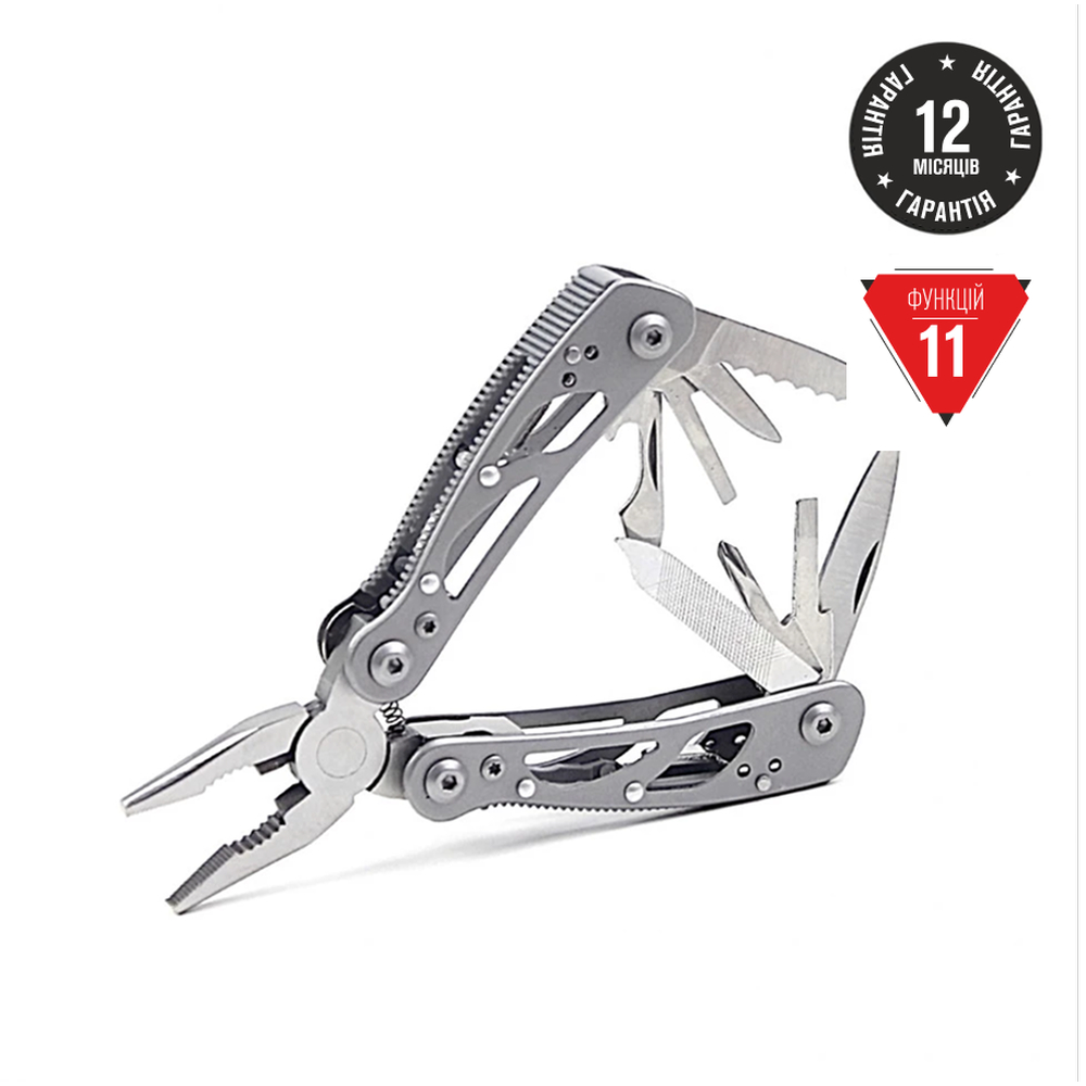 G104S-uk.jpg Мультитул Ganzo G104S, (11.4 см) 11 функцій + чохол - Зображення 1