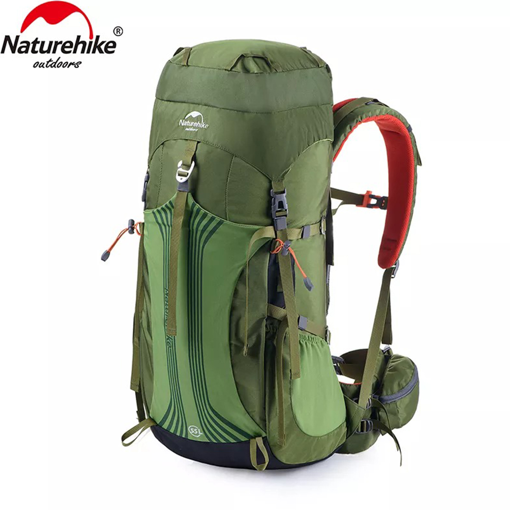 Naturehike-mochila-profesional-p Рюкзак туристичний Naturehike NH16Y020-Q, 55 л, зелений - Зображення 1