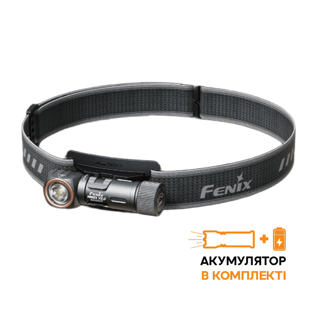 Scout-uk Ліхтар налобний тактичний з червоним світлом Fenix Scout (HM23 V2.0) | Лімітована серія - Зображення 1