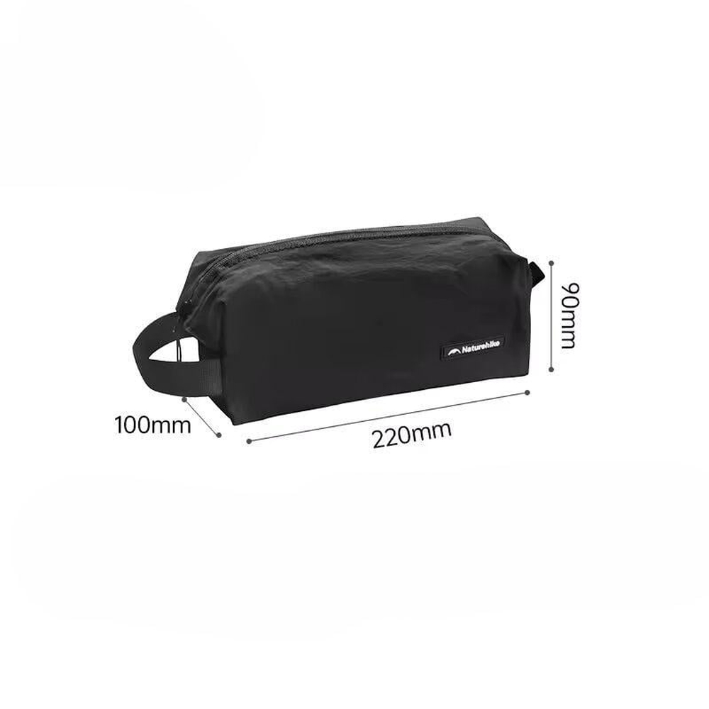 e5d9fe2e-235c-482c-b579-f30bdb1d Косметичка Naturehike CNK2450XB024, розмір S, чорна - Зображення 1