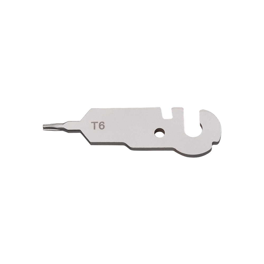 t6-torx-wrench-short-1-slot-625012 Змінний інструмент FTS1-16 до мультитула Roxon Flex S804 (ключ Т6) - Зображення 1