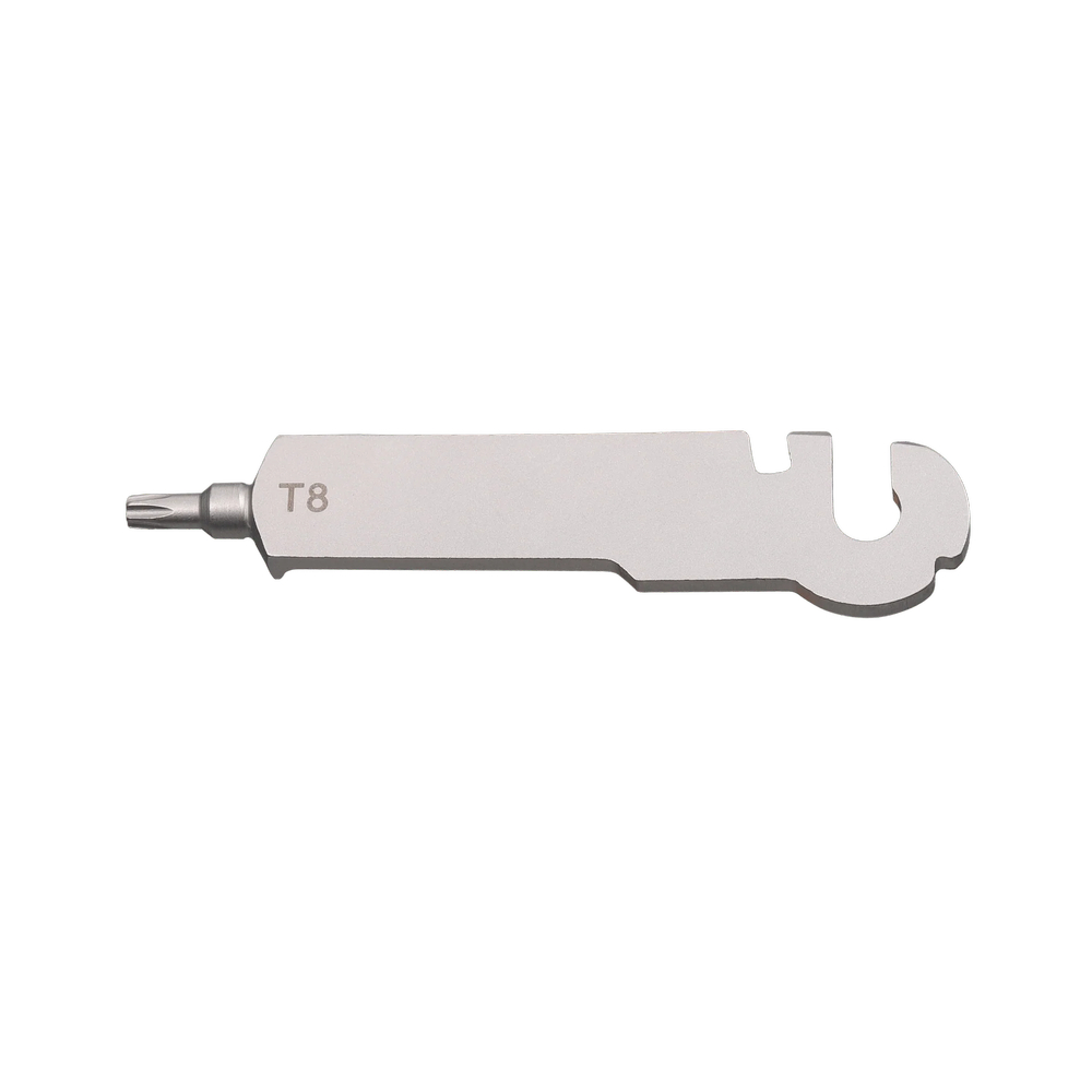 t8-torx-wrench-short-2-slot-578961 Змінний інструмент FTS2-5 до мультитула Roxon Flex S804 (ключ Т8) - Зображення 1