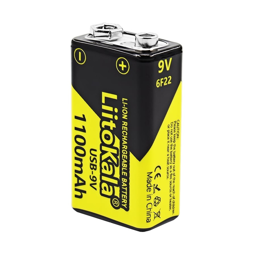 головна-1-1 Акумулятор LiitoKala Lii-USB-9V type-C 1100mah - Зображення 1