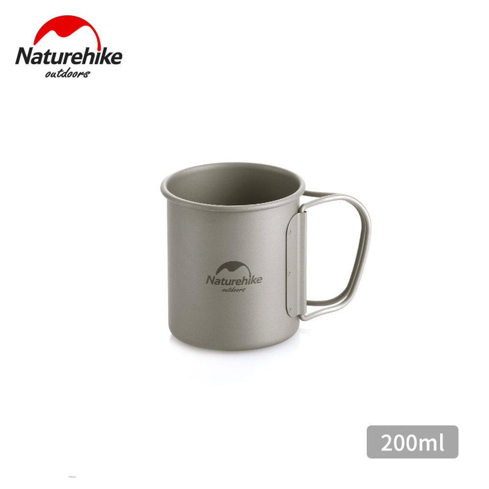головна-31 Кружка титанова з ручкою 200 мл Naturehike NH20CJ005 - Зображення 1